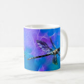 Dragonfly Damsel Fly Insect-liefhebbers Gift-reeks Koffiemok (Voorkant rechts)