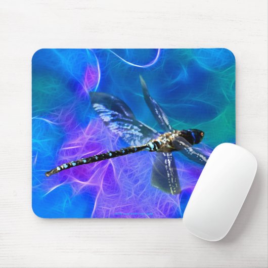 Dragonfly Damsel Fly Insect-liefhebbers Gift-reeks Muismat (Met muis)