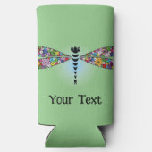 Dragonfly Damselfly Seltzer Koelbox Blikjeskoeler (Achterkant)