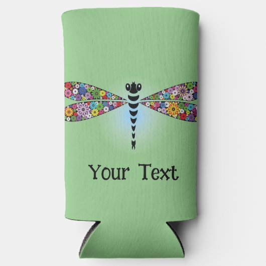 Dragonfly Damselfly Seltzer Koelbox Blikjeskoeler (Voorkant)