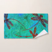Dragonfly Dance Bad Handdoek (Handdoek)