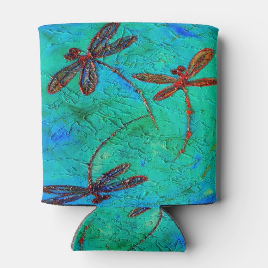 Dragonfly Dance Blikjeskoeler (Achterkant)