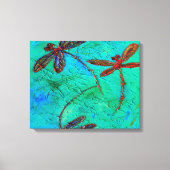 Dragonfly Dance Canvas Afdruk (Voorkant)
