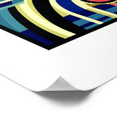 Dragonfly Dance: een Art Deco-vlucht Poster (Hoek)