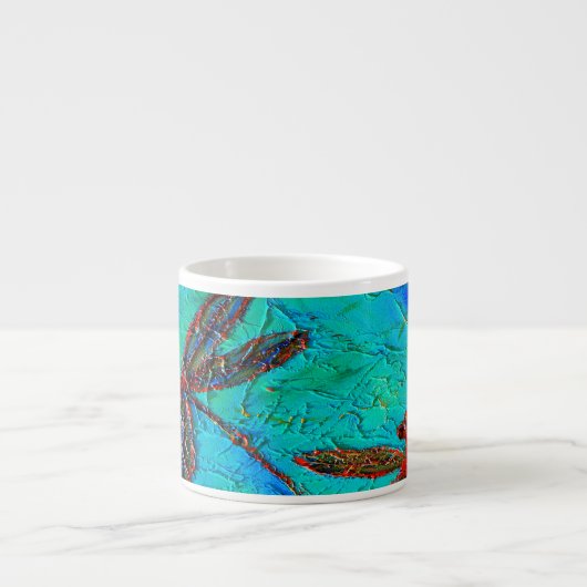 Dragonfly Dance Espresso Kop (Voorkant)