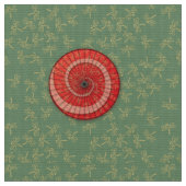 Dragonfly Dance Fabric Stof (Close Up)