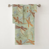 Dragonfly Dance Gold Bad Handdoek (Insitu)