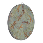 Dragonfly Dance Gold Dartbord (Voorkant Links)