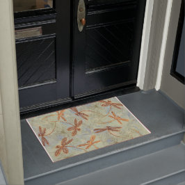 Dragonfly Dance Gold Deurmat