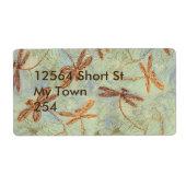 Dragonfly Dance Gold Etiket (Voorkant)