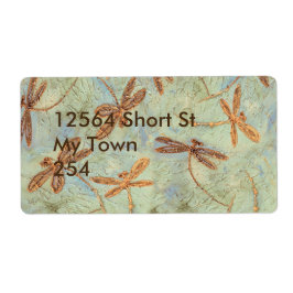 Dragonfly Dance Gold Etiket