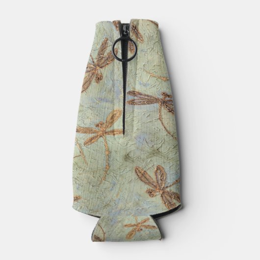 Dragonfly Dance Gold Flesjeskoeler (Achterkant)