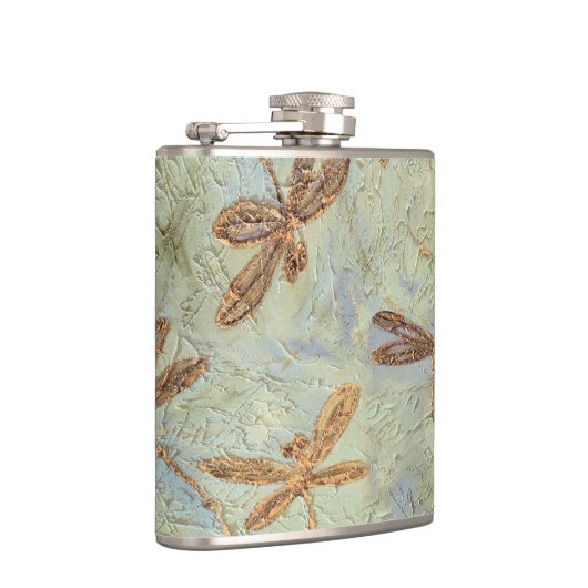 Dragonfly Dance Gold Heupfles (Rechts)