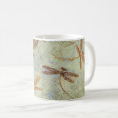 Dragonfly Dance Gold Koffiemok (Voorkant rechts)