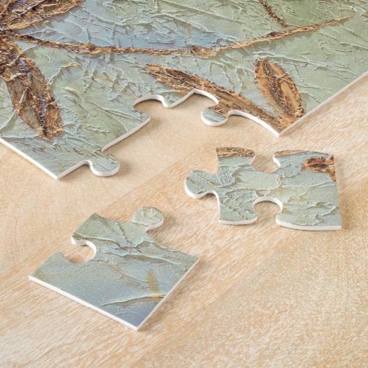 Dragonfly Dance Gold Legpuzzel (Zijkant)