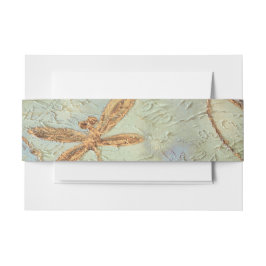 Dragonfly Dance Gold Uitnodigingen Wikkel