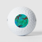 Dragonfly Dance Golf Balls Golfballen (Voorkant)