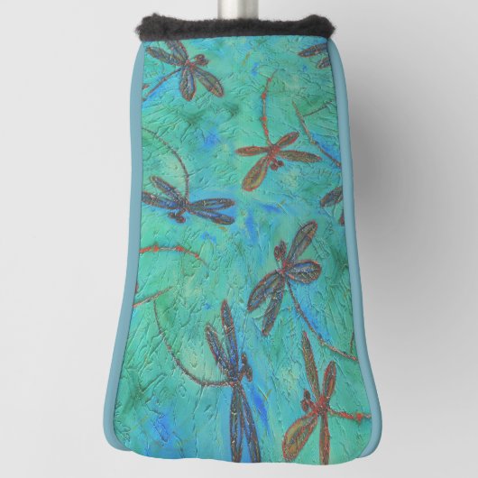 Dragonfly Dance Golfheadcover (Draai 90)