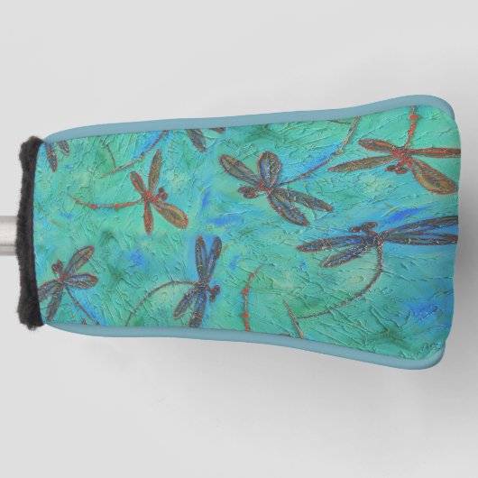 Dragonfly Dance Golfheadcover (Voorkant)