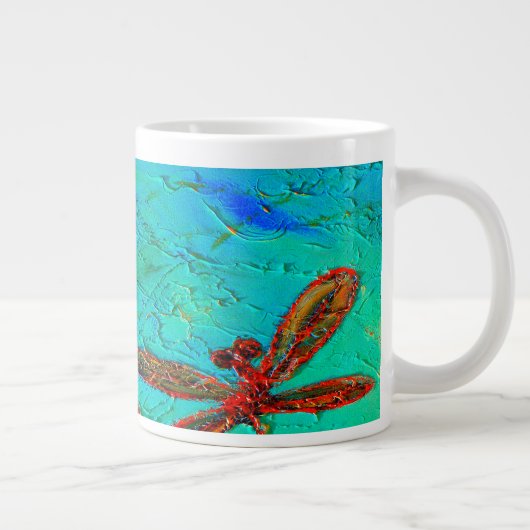Dragonfly Dance Grote Koffiekop (Rechts)