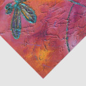 Dragonfly Dance Hot Fuchsia Tissuepapier (Detail)