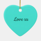 Dragonfly Dance Keramisch Ornament (Achterkant)