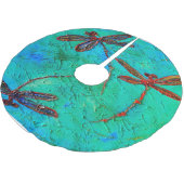 Dragonfly Dance Kerstboom Rok (Gekanteld)