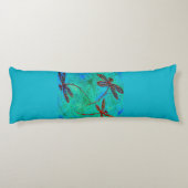 Dragonfly Dance Lichaamskussen (Achterkant)