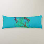 Dragonfly Dance Lichaamskussen (Voorkant)