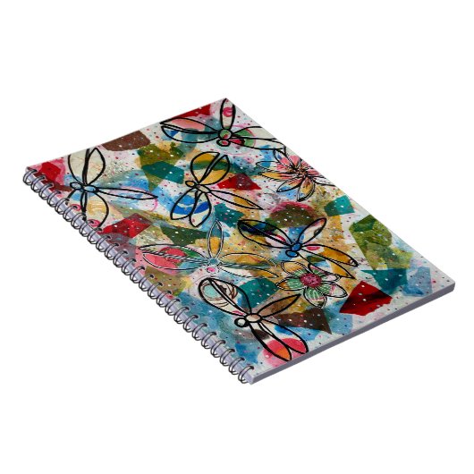 Dragonfly Dance Notitieboek (Rechterzijde)