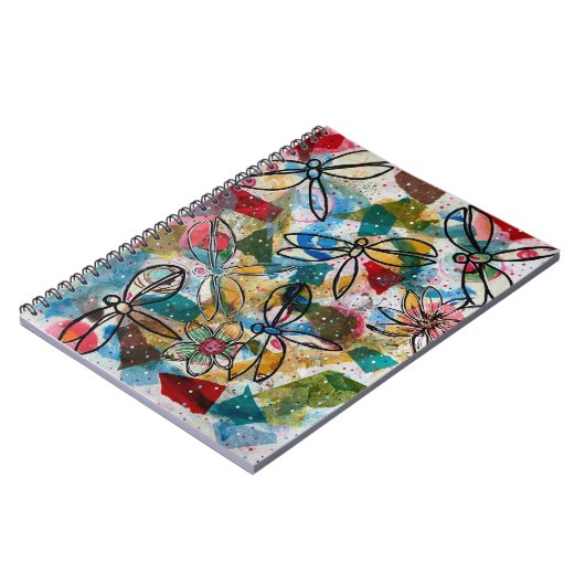 Dragonfly Dance Notitieboek (Linkerzijde)