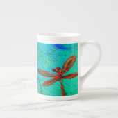 Dragonfly Dance Porselein Kop (Rechts)