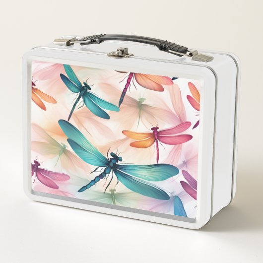 Dragonfly Dance Print Cut Naaizak (Voorkant)