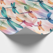 Dragonfly Dance Print Cut Naaizak Cadeaupapier (Hoek)