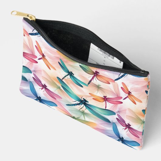 Dragonfly Dance Print Cut Naaizak Etui (Open)
