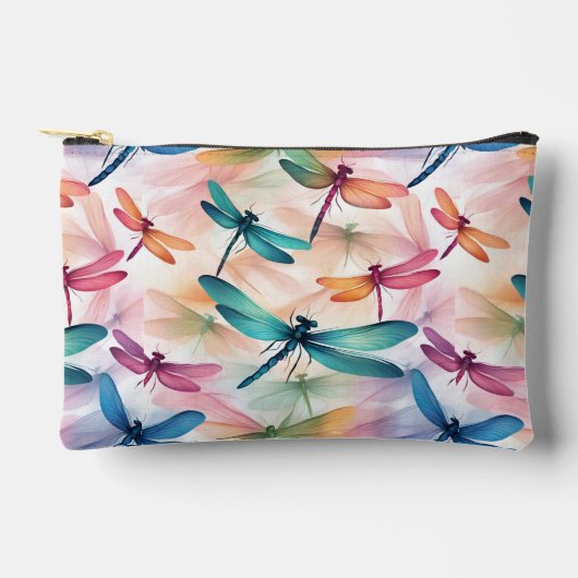 Dragonfly Dance Print Cut Naaizak Etui (Voorkant)