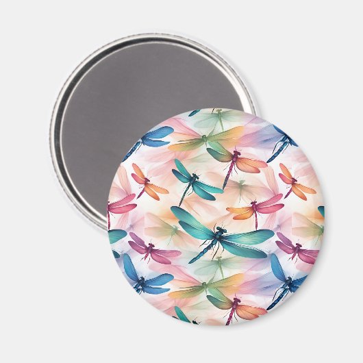 Dragonfly Dance Print Cut Naaizak Magneet (Voorkant / Achterkant)
