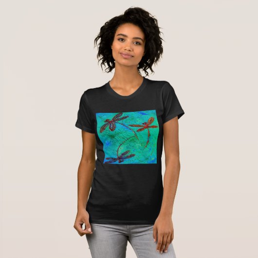 Dragonfly Dance T-shirt (Voorkant volledig)