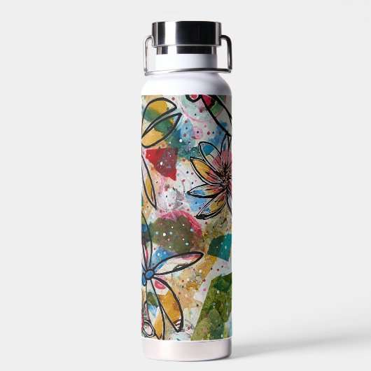 Dragonfly Dance Waterfles (Achterkant)