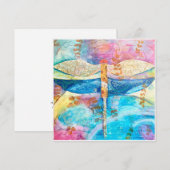 Dragonfly Dank je wel Bedankkaart (Voorkant / Achterkant)