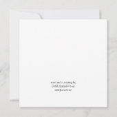 Dragonfly Dank je wel Bedankkaart (Achterkant)