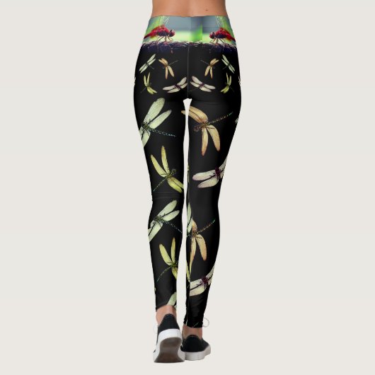 Dragonfly dansen leggings (Achterkant)