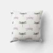 Dragonfly Daylight White Kussen (Achterkant)