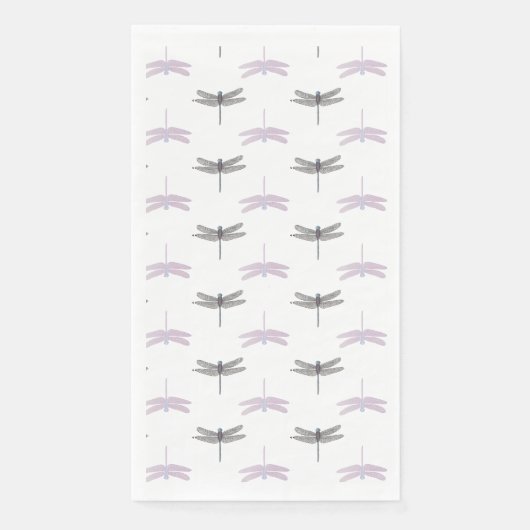 Dragonfly Daylight White Servet (Voorkant)