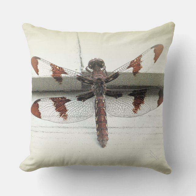 Dragonfly Decoratief Pillow Kussen (Voorkant)