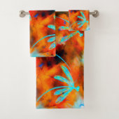 Dragonfly Desert Flit Bath Towel Set Bad Handdoek (Insitu)