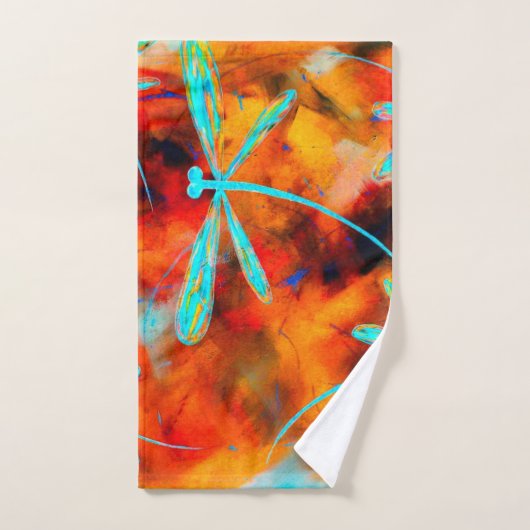 Dragonfly Desert Flit Bath Towel Set Bad Handdoek (Handdoek)