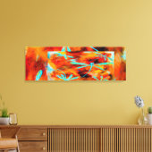 Dragonfly Desert Montage Canvas Afdruk (Insitu (Woonkamer))