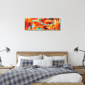 Dragonfly Desert Montage Canvas Afdruk (Insitu (Slaapkamer))