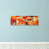Dragonfly Desert Montage Canvas Afdruk (Insitu (Houten vloer))